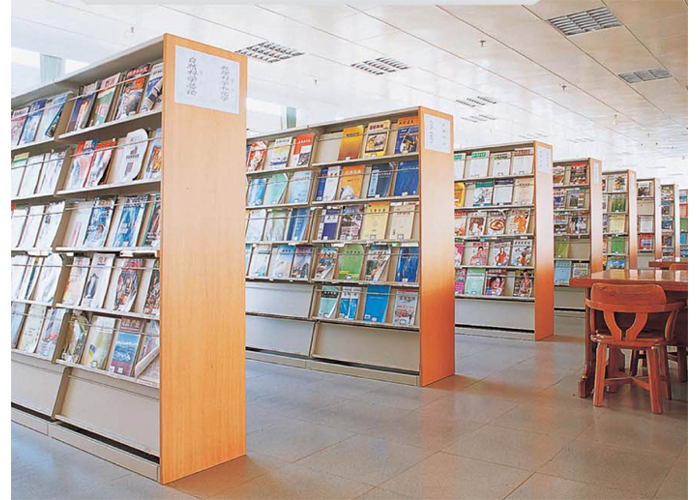 Library Furniture|Magazine Rack|Office Furniture|4-storey Single-faced Periodical Cabinet|��ľ�ڿ���